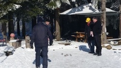 Boulespiel im Schnee 13 Boulespiel im Schnee 13