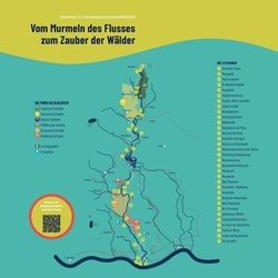 Übersichtskarte Murgtalpfad Übersichtskarte Murgtalpfad