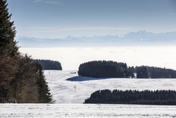 Winterliche Alpensicht Winterliche Alpensicht
