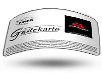 KONUS Gästekarte KONUS Gästekarte